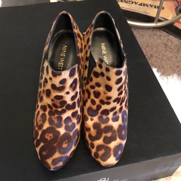Nine West Cowhide Booties - Picture 2 of 9